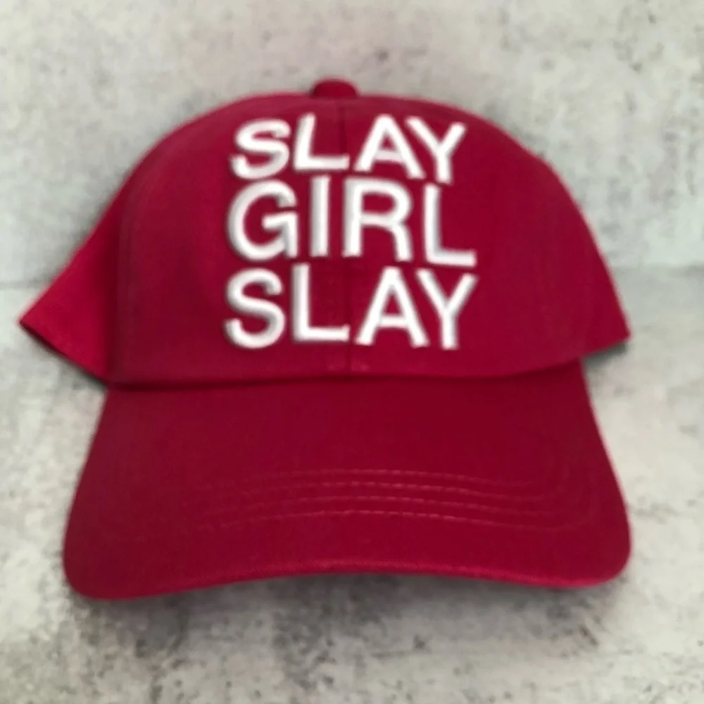 Queer Eye Pink Slay Girl Baseball Hat